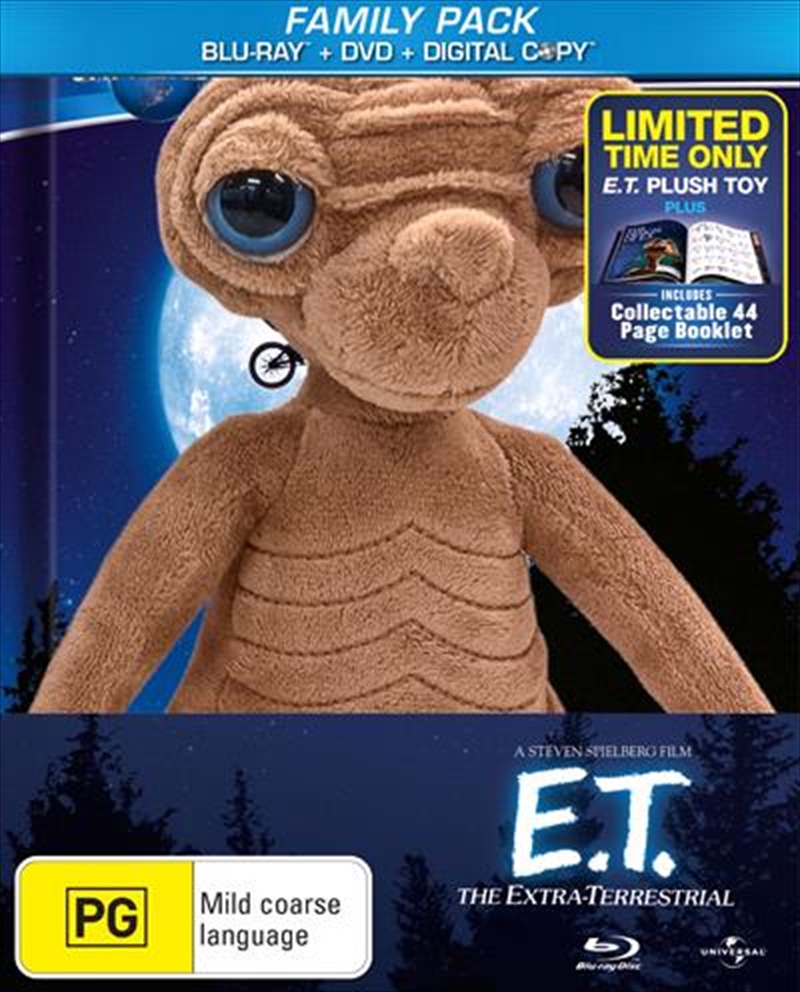 E.T. - The Extra Terrestrial - Limited Edition  Blu-ray + DVD + Digital Copy/Product Detail/Drama