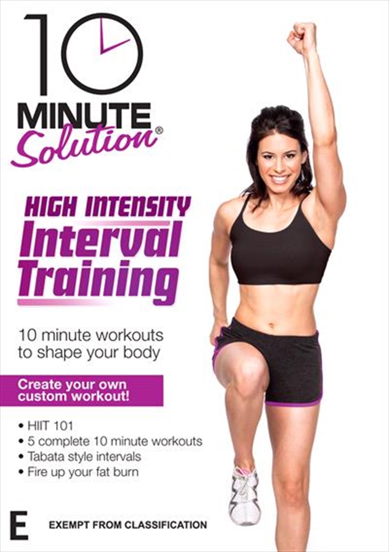 10 Minute Solution: High Intensity Interval Training/Product Detail/Health & Fitness
