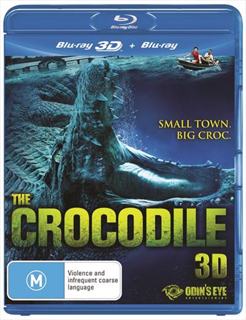 Buy The Crocodile English Dubbed on 3D Bluray Sanity