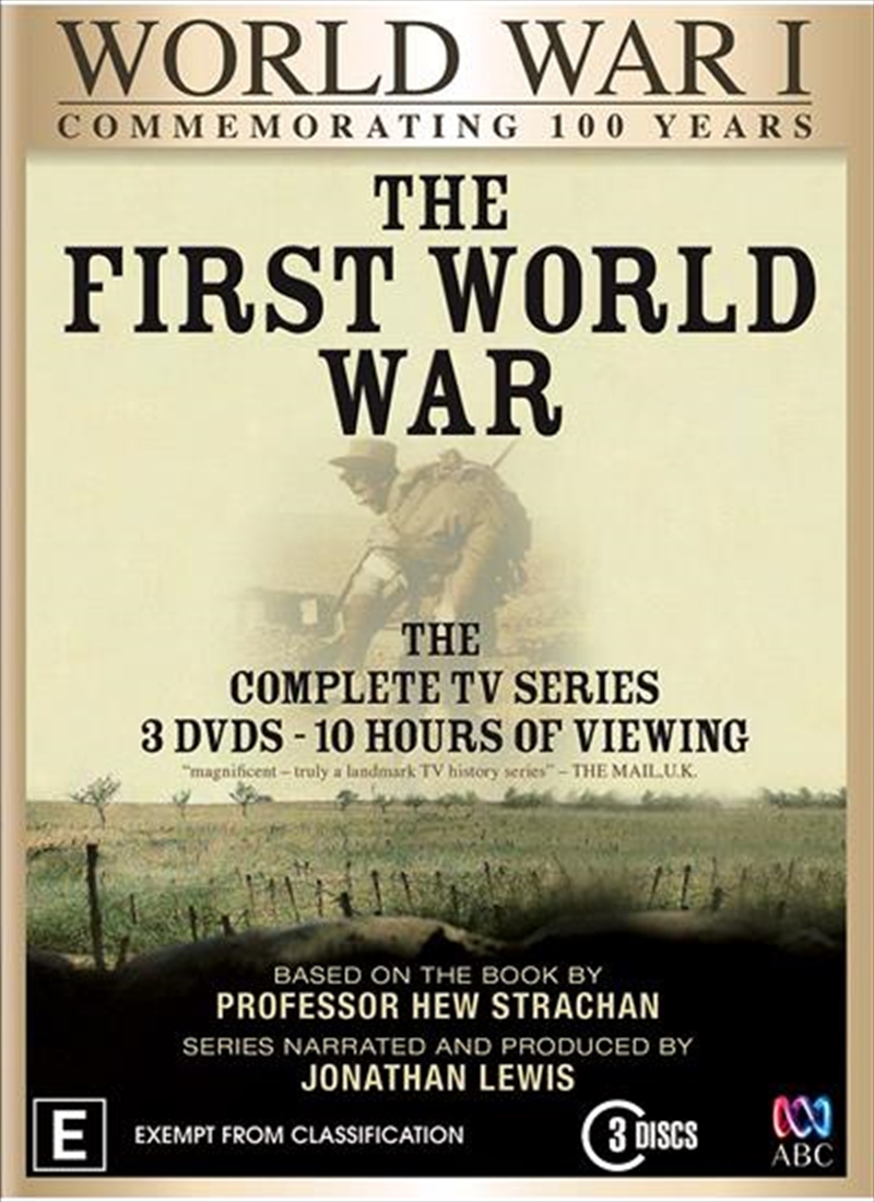 First World War, The/Product Detail/Reality/Lifestyle