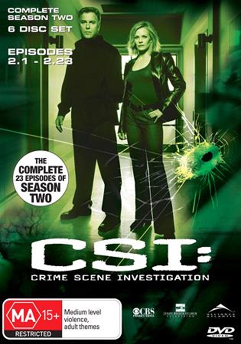 CSI: Crime Scene Investigation - Season 02 | DVD