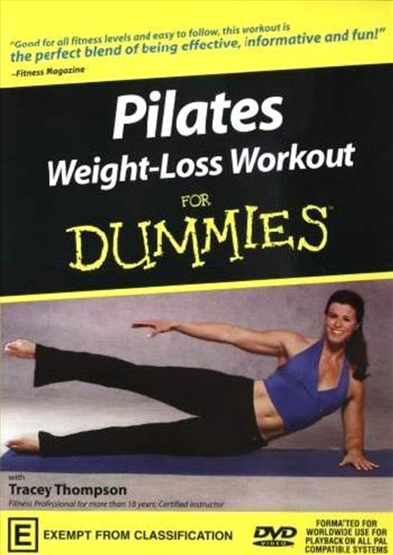 Buy Pilates Weight Loss Workout For Dummies DVD Online Sanity