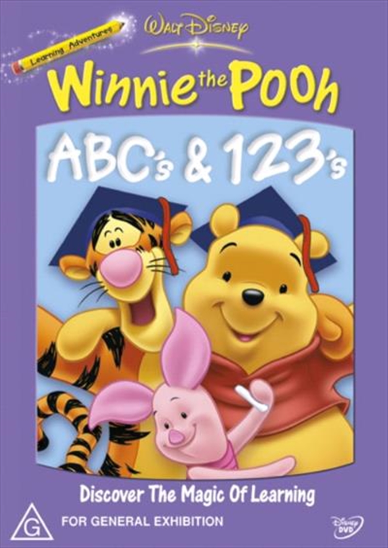 Winnie The Pooh - ABC's and 123's/Product Detail/Animated