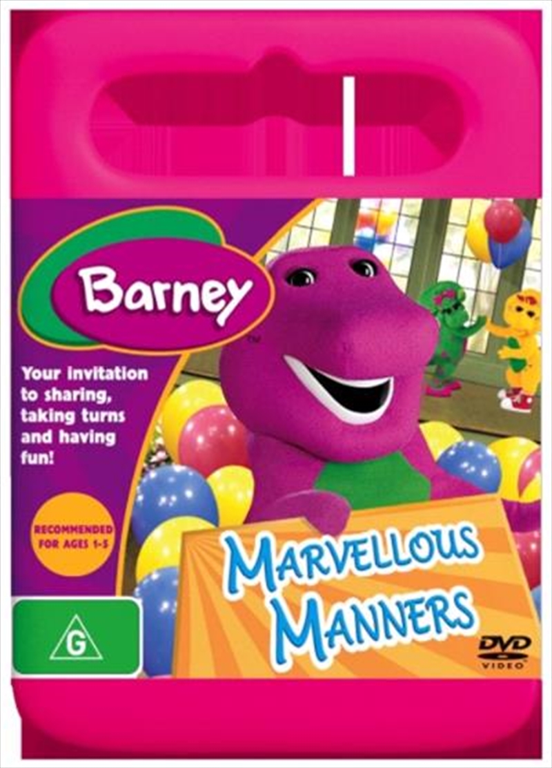 Barney - Marvellous Manners (New Packaging)/Product Detail/Childrens