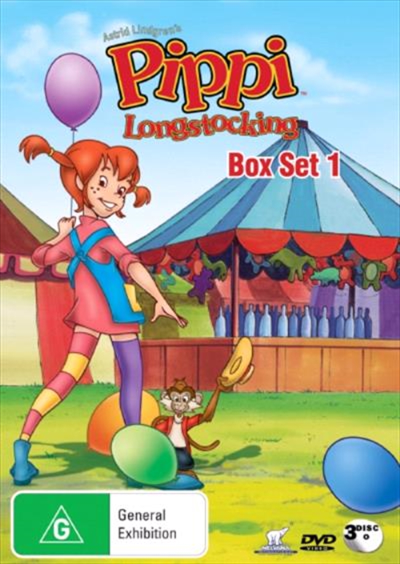 Pippi Longstocking Box Set 01/Product Detail/Animated