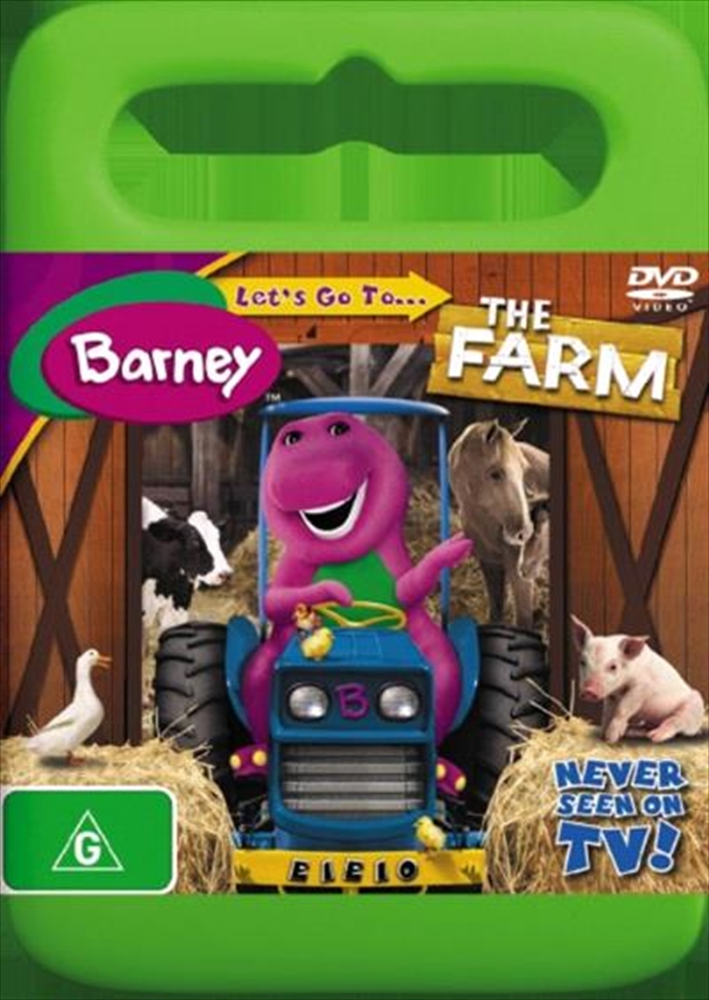 Buy Barney Let's Go To The Farm DVD Online Sanity