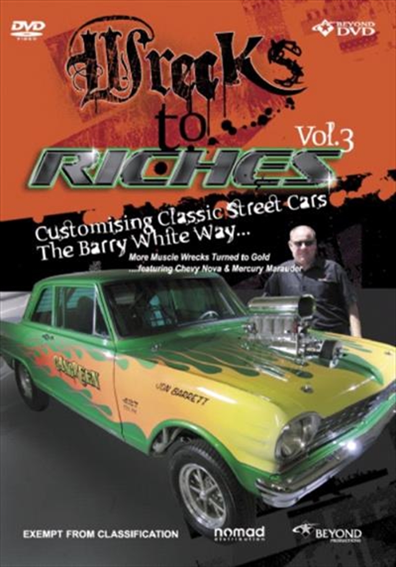 Wrecks To Riches: Vol 3/Product Detail/Documentary