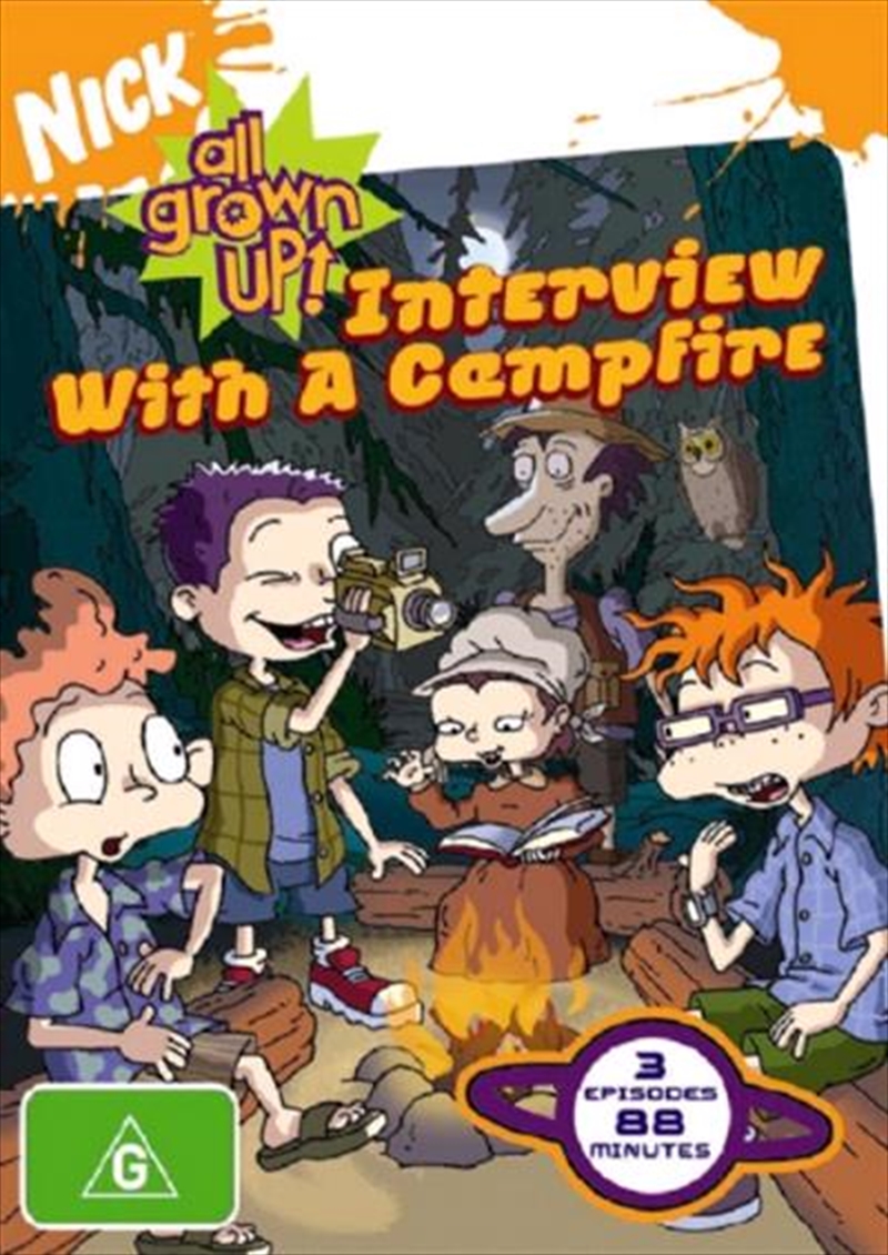All Grown Up: Interview With a Campfire (Rugrats)/Product Detail/Nickelodeon