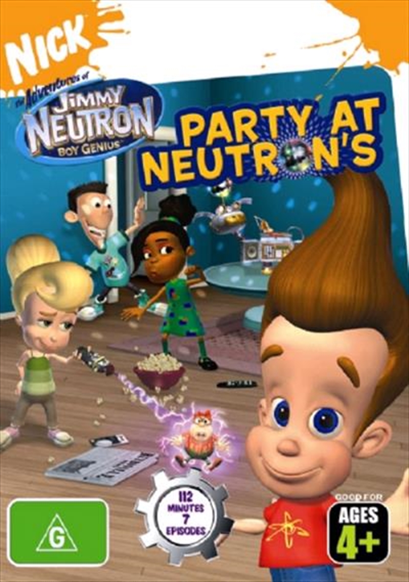Jimmy Neutron - Party At Neutrons/Product Detail/Animated
