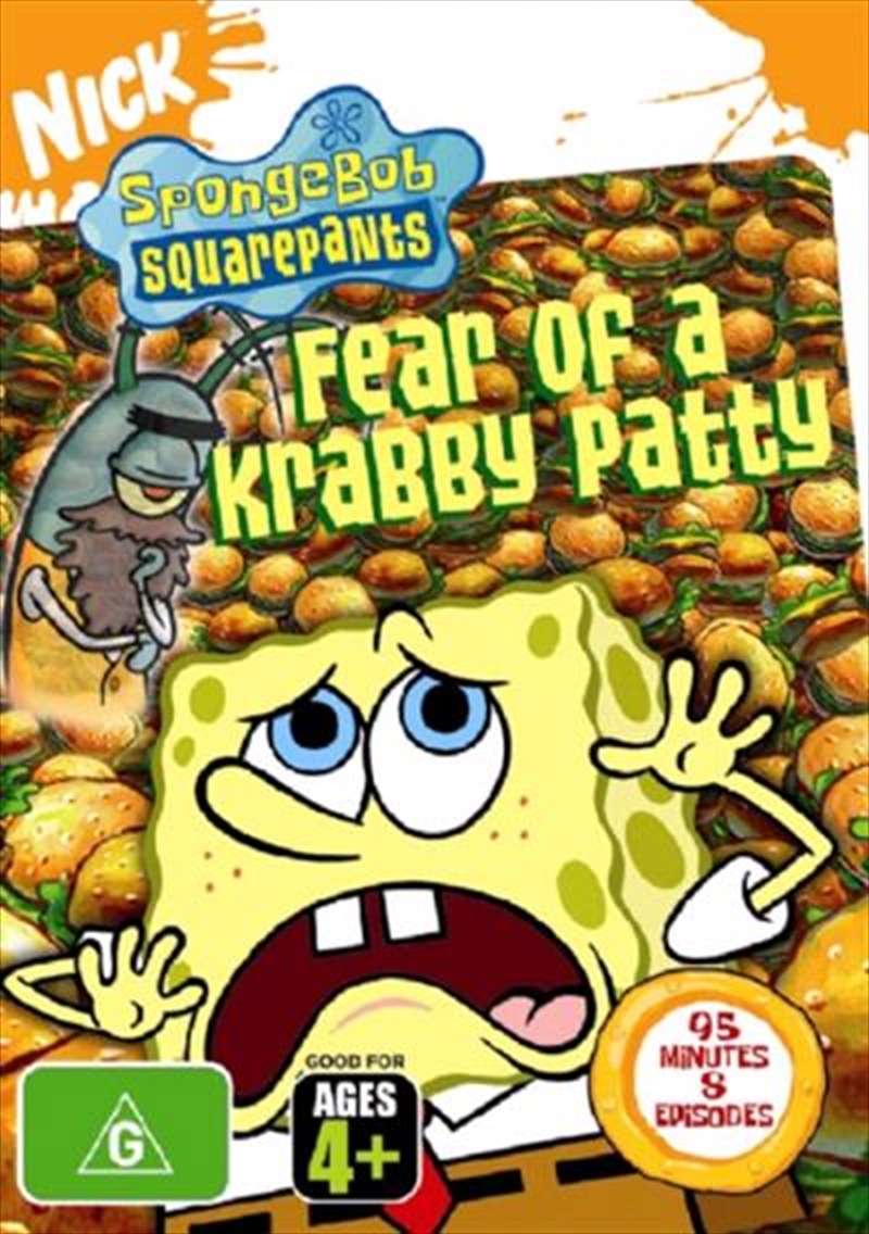  Spongebob  Squarepants  Fear Of Krabby Patty Nickelodeon  