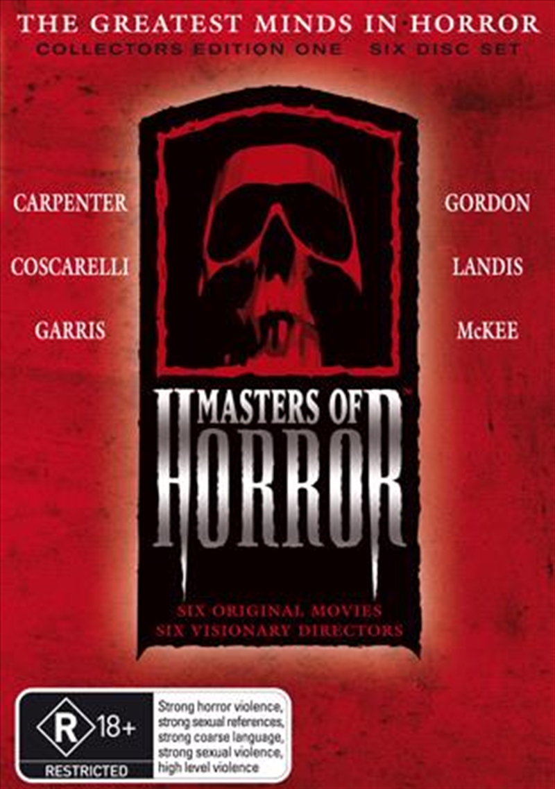 Masters Of Horror - Vol 1 - Collector's Edition/Product Detail/Horror