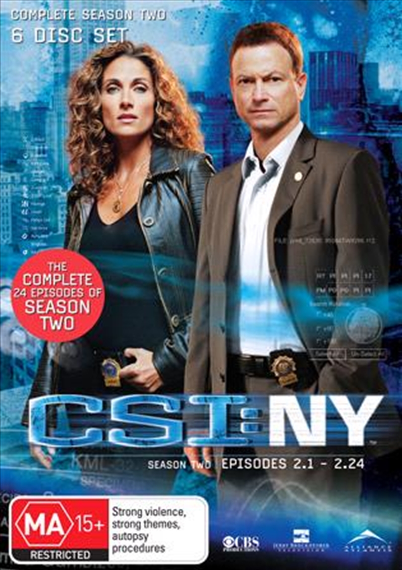 Buy CSI NY Season 2 on DVD Sanity