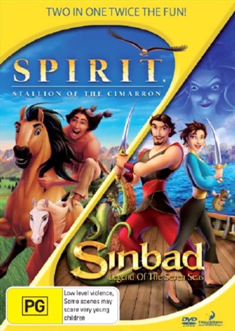 Spirit Stallion Of The Cimarron  / Sinbad - Legend Of The Seven Seas/Product Detail/Animated