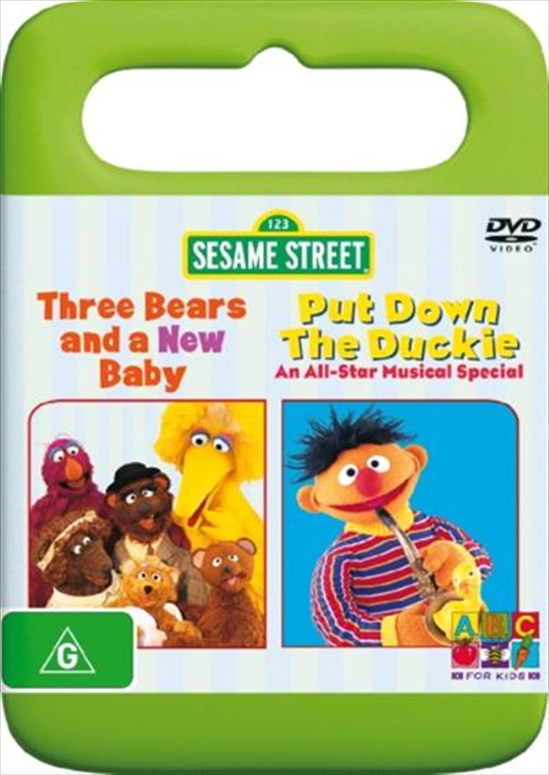 Sesame Street - Three Bears and a New Baby / Put Down the Duckie/Product Detail/ABC