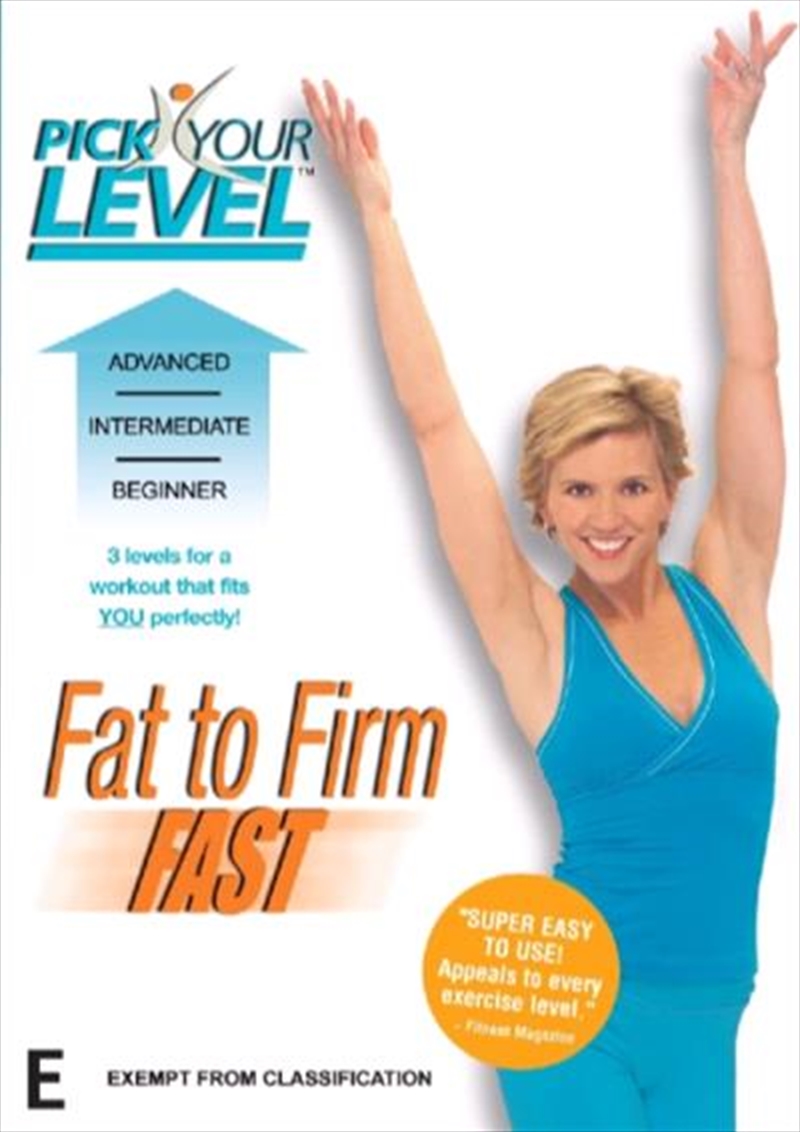 Pick Your Level - Fat To Firm Fast/Product Detail/Health & Fitness