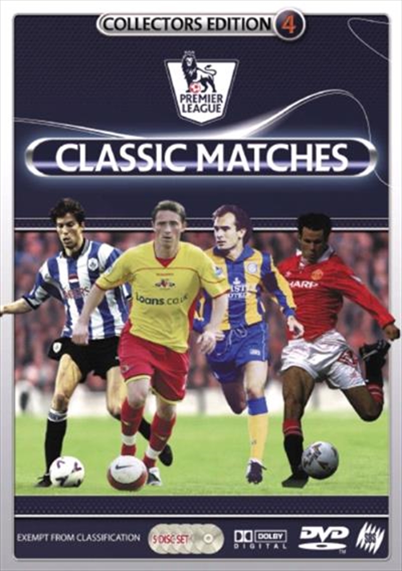 Buy F. A. Premier League Classic Matches Collection 4 Collector's