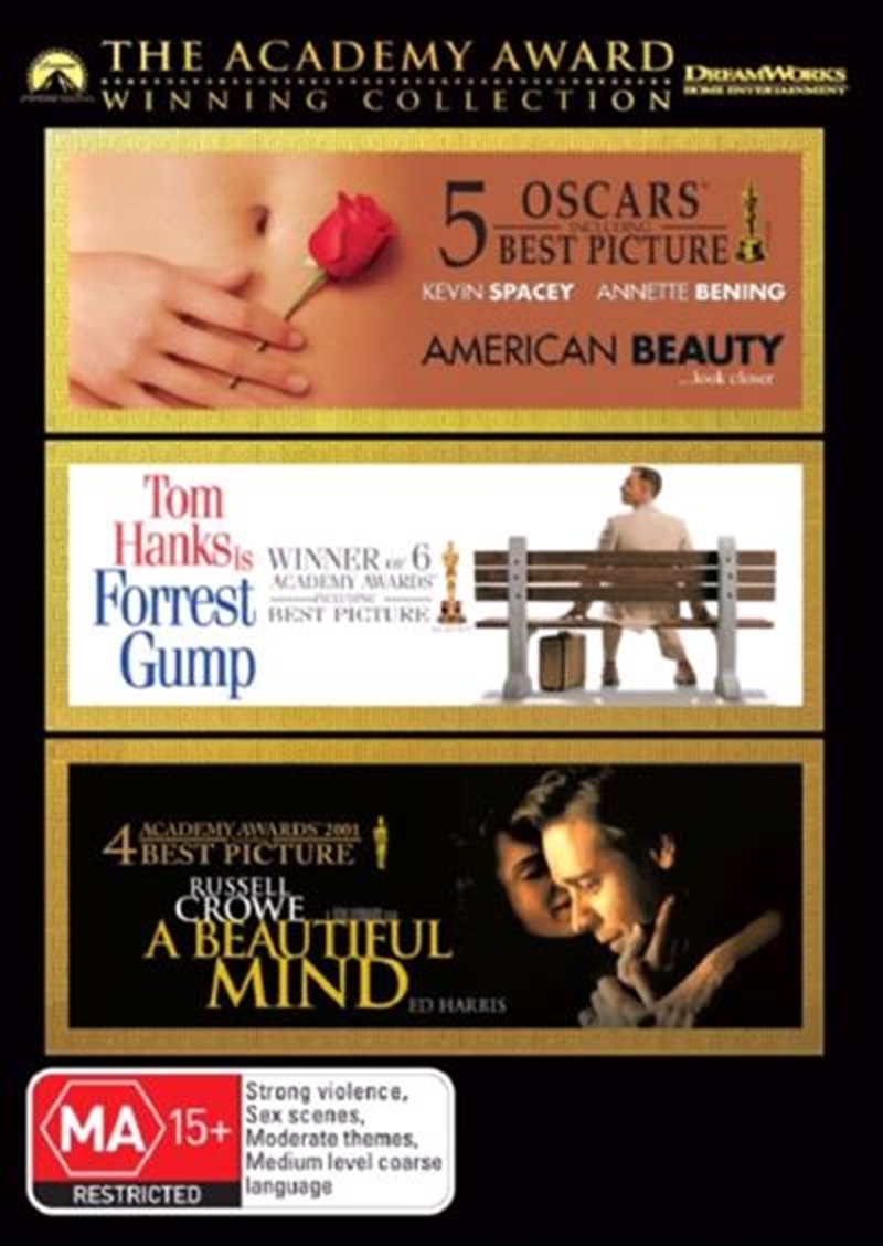 American Beauty / Forrest Gump / Beautiful Mind, A - Box Set/Product Detail/Drama