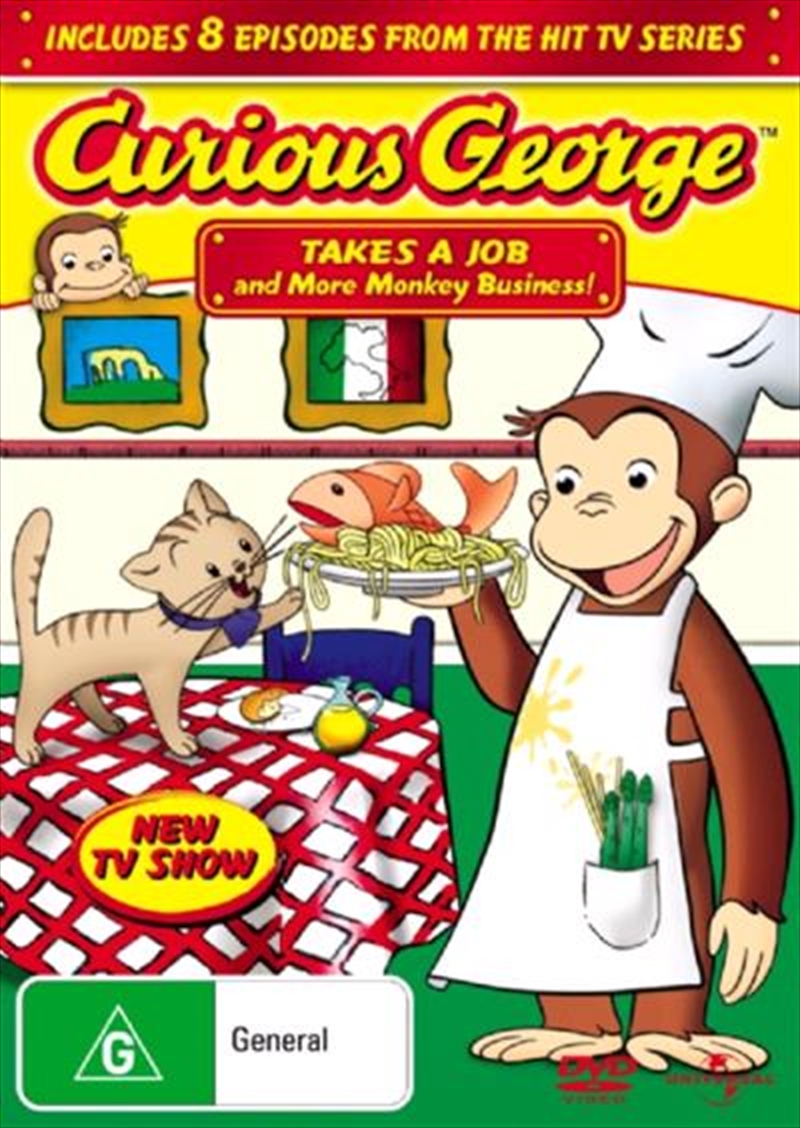 Curious George - Vol 03 - Takes A Job And More Monkey Business/Product Detail/Animated