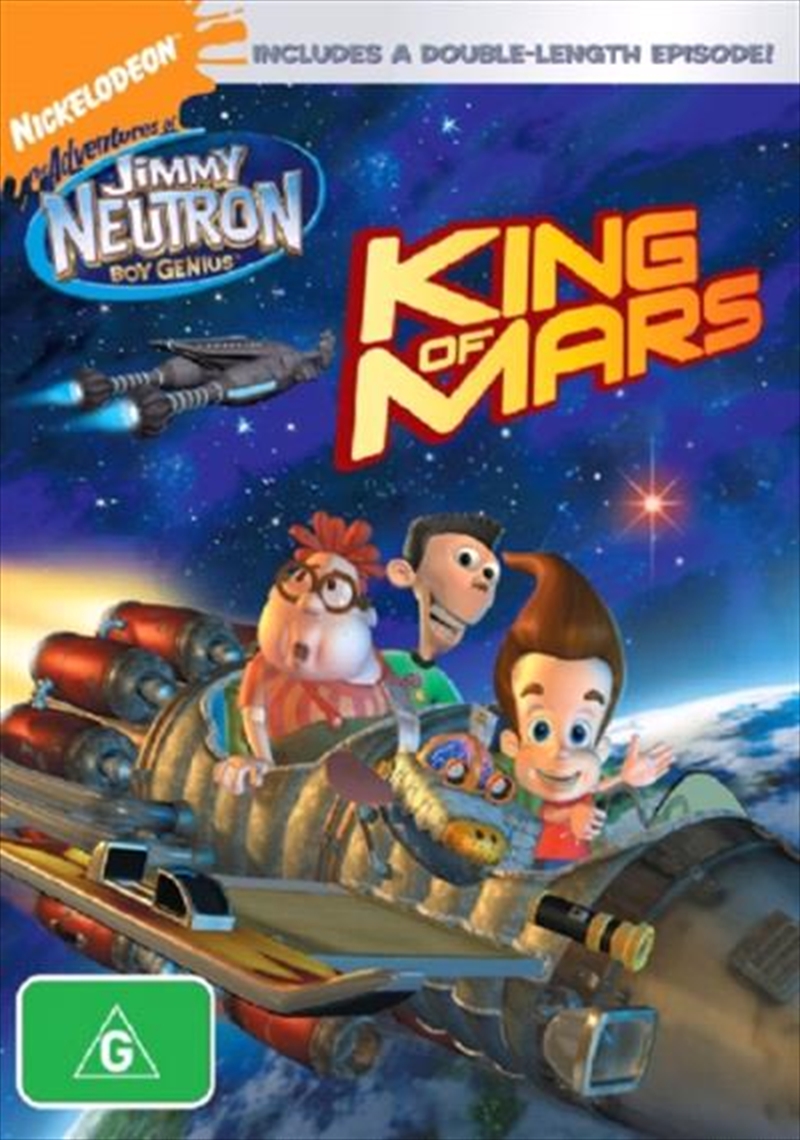 Jimmy Neutron - King Of Mars/Product Detail/Animated