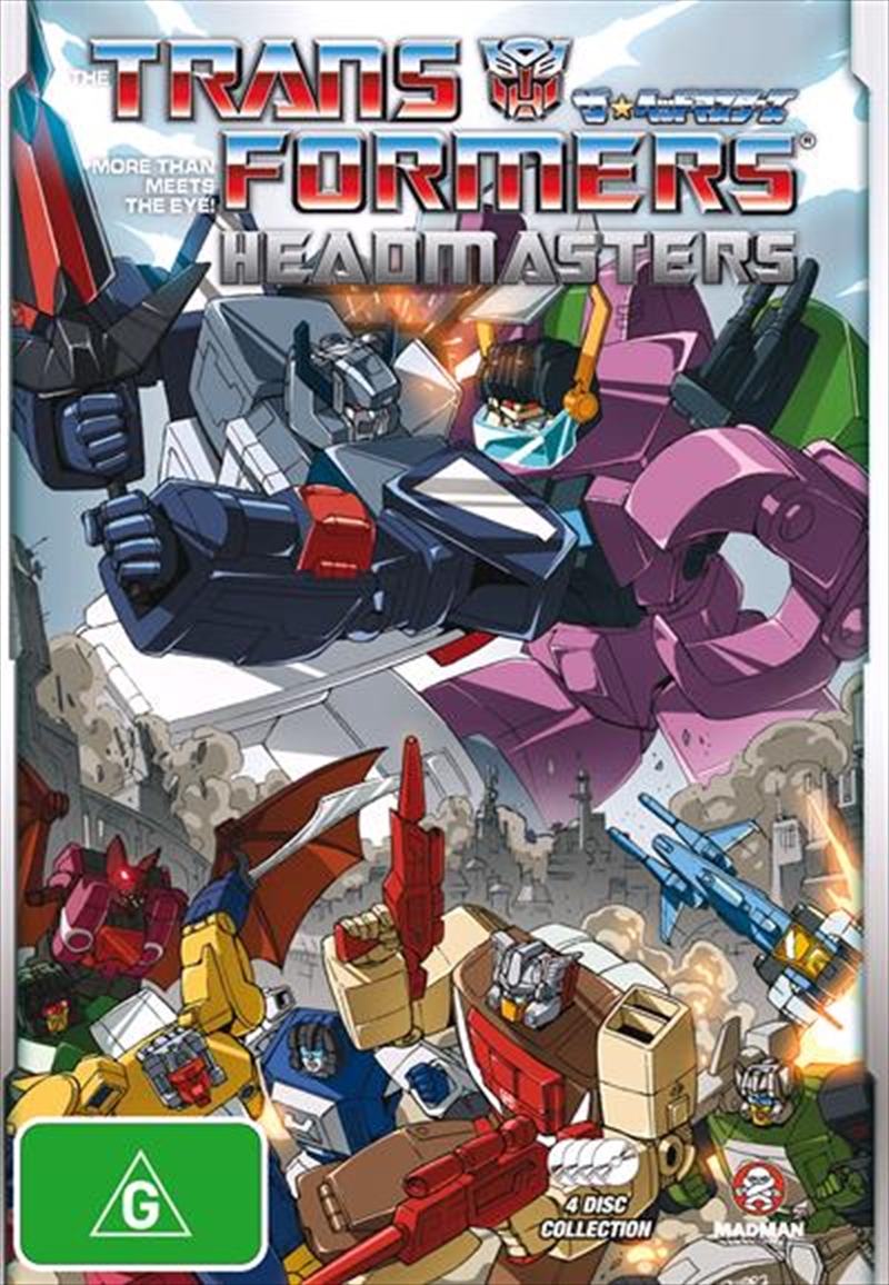 Buy Transformers The Headmasters Collection DVD Online Sanity