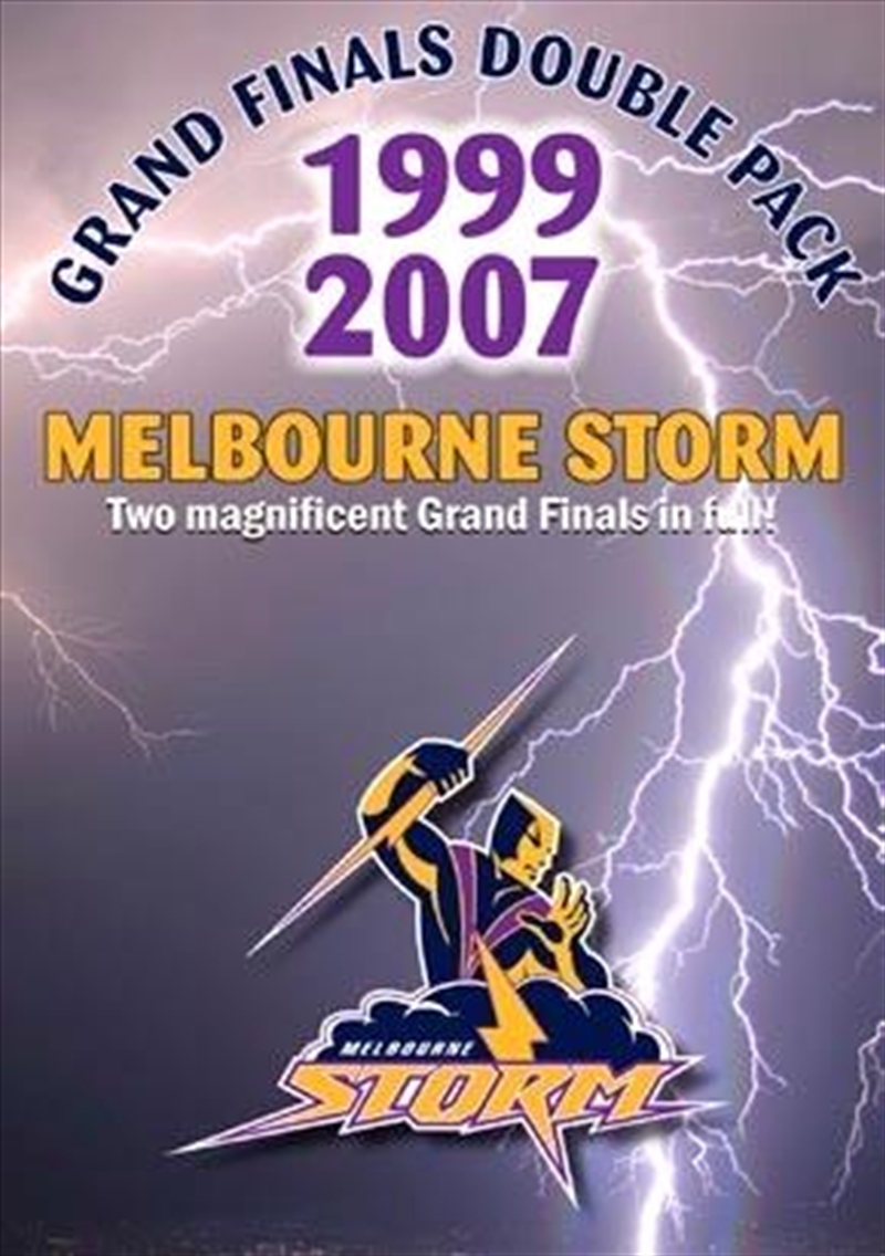 NRL - Melbourne Storm Grand Finals Double Pack - 1999 / 2007/Product Detail/Sport