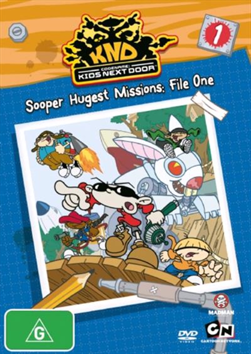 Codename - Kids Next Door - Sooper Hugest Missions - File 01/Product Detail/Animated