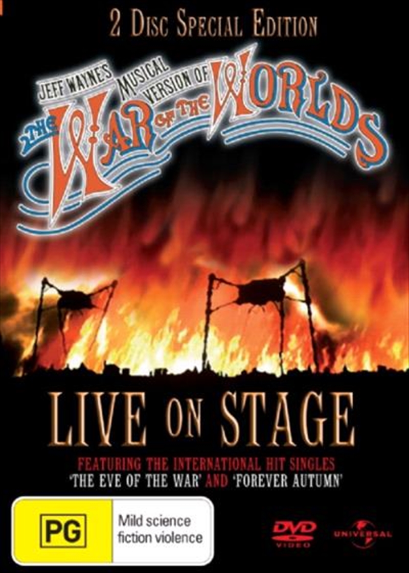 Buy War Of The Worlds, The (Jeff Wayne's Musical Version) Live On