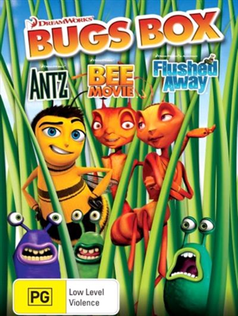 Bugs Box Set  - Antz  / Bee Movie  / Flushed Away  Boxset/Product Detail/Animated
