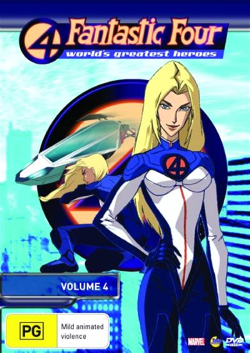 Buy Fantastic Four - World's Greatest Heroes - Vol 04 DVD Online | Sanity