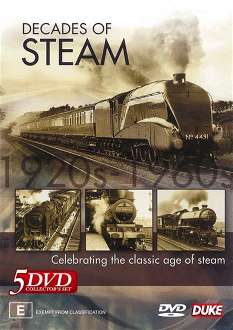 Decades Of Steam Boxed Set/Product Detail/Sport