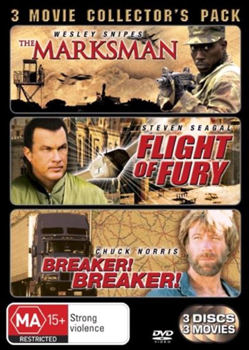 Marksman, The  / Flight Of Fury  / Breaker! Breaker!/Product Detail/Thriller