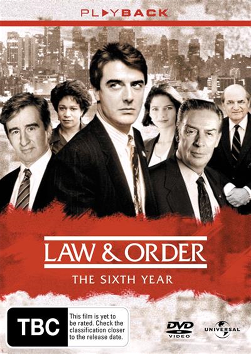 Law And Order - The Sixth Year/Product Detail/Drama