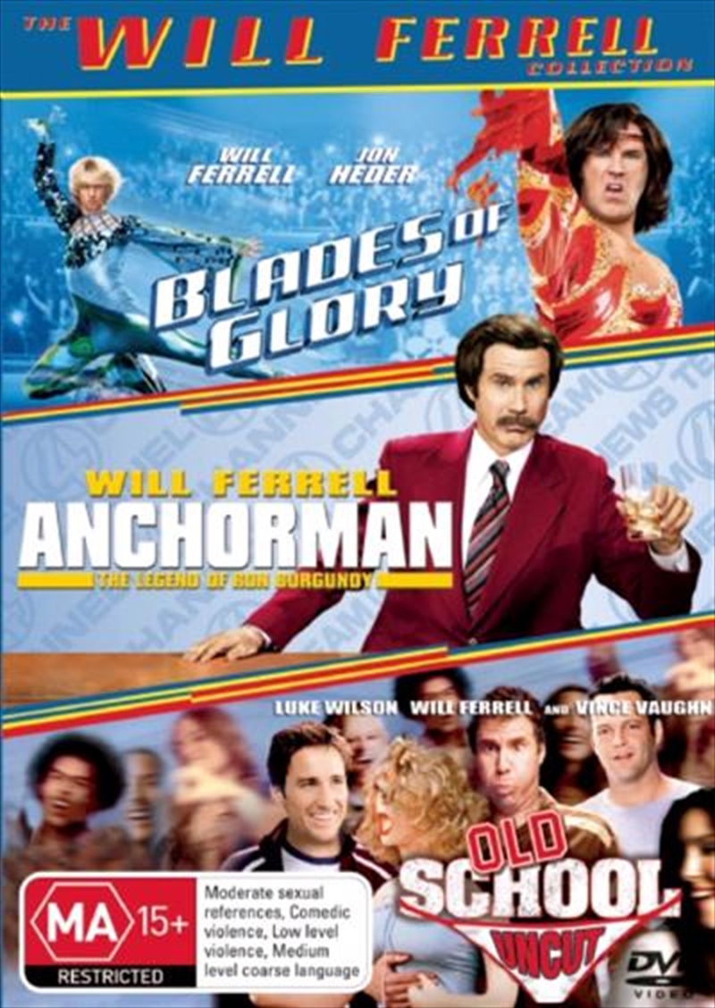 Blades of Glory / Anchorman / Old School/Product Detail/Comedy