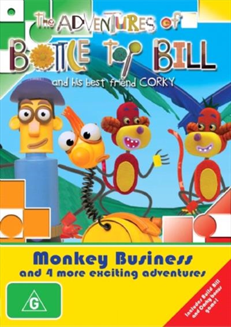 Adventures of Bottle Top Bill and His Best Friend Corky- Monkey Business, The/Product Detail/Animated