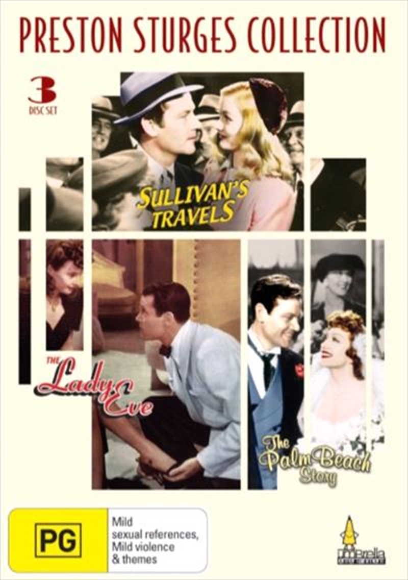 Lady Eve / Sullivan's Travels / The Palm Beach Story, The/Product Detail/Comedy