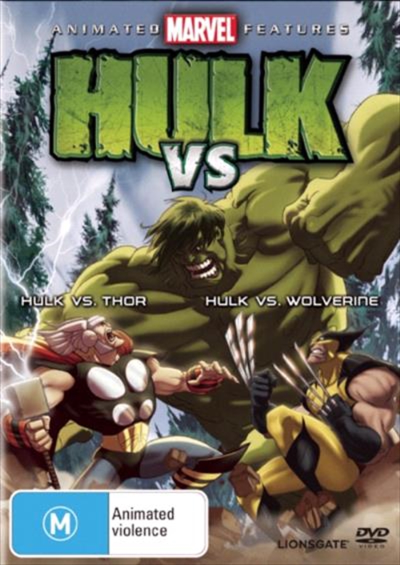 Hulk Vs Thor / Hulk Vs Wolverine/Product Detail/Action