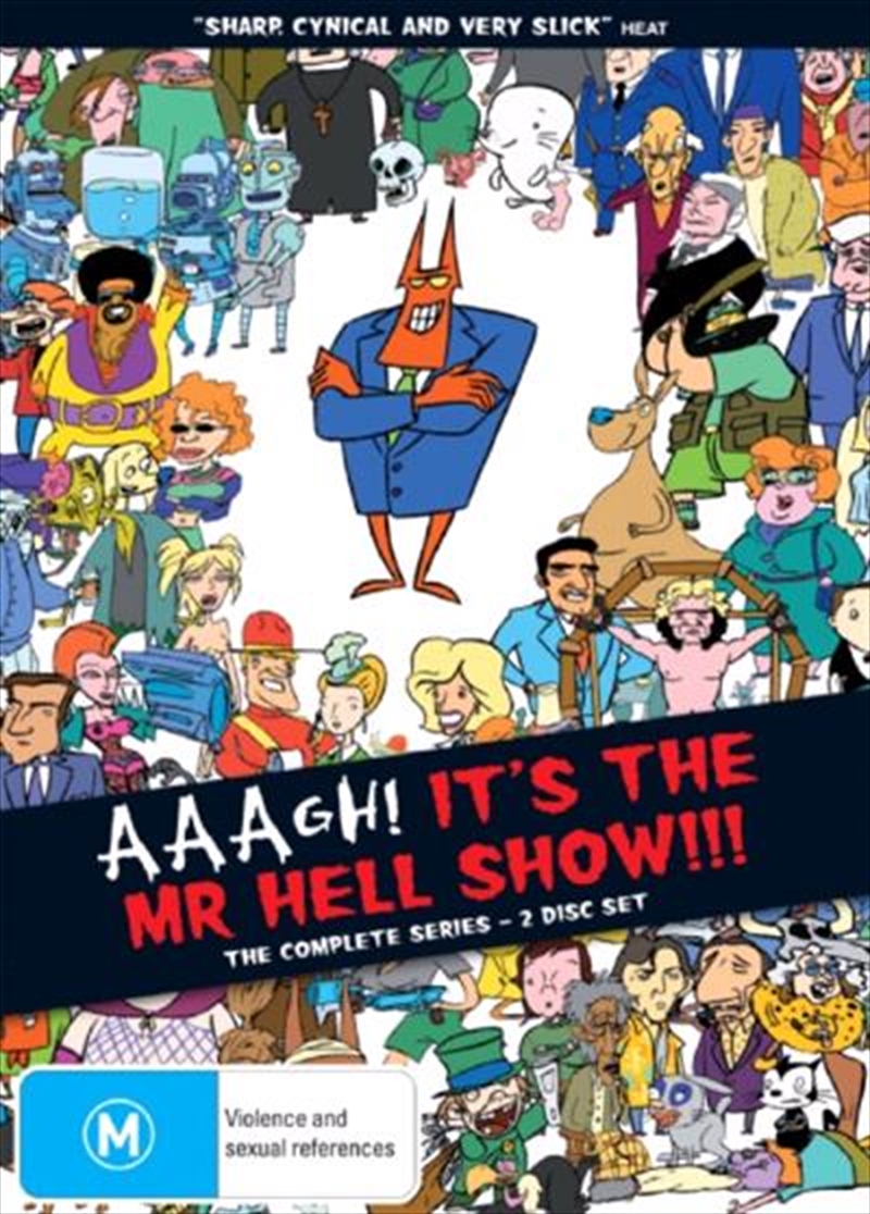 AAAgh! It's the Mr. Hell Show- The Complete Series Animated, DVD | Sanity - Aaagh It's The Mr Hell Show
