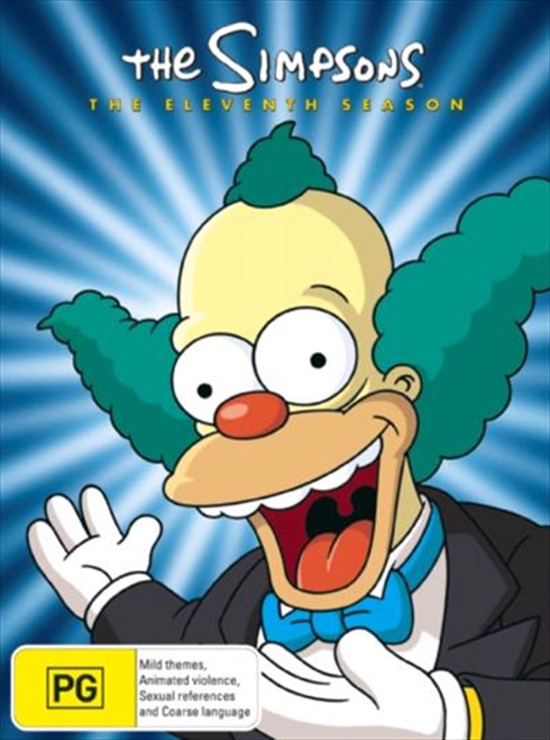 Simpsons, The- Complete Eleventh Season DVD/Product Detail/Animated