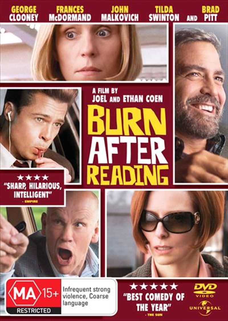 Burn After Reading/Product Detail/Comedy