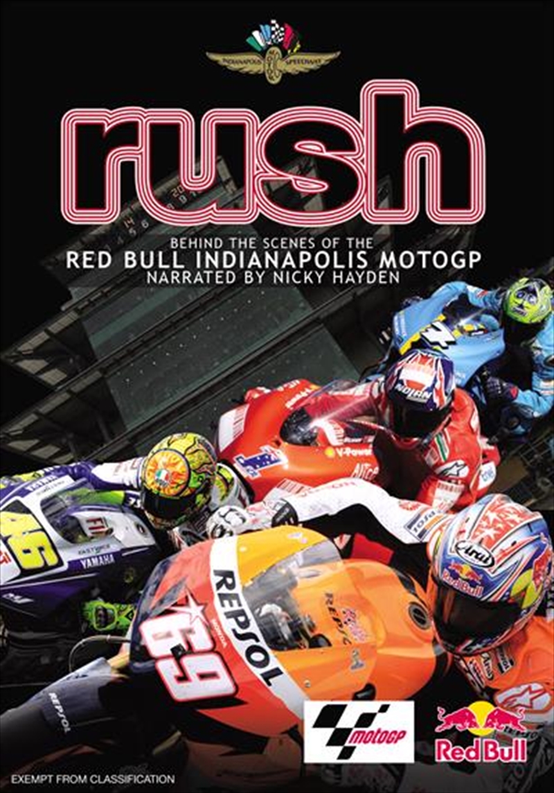 Rush - Behind The Scenes of the Red Bull Indianapolis MotoGP/Product Detail/Sport