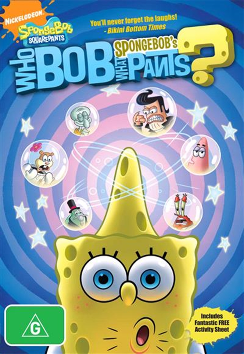 Spongebob Squarepants - Who Bob What Pants/Product Detail/Nickelodeon