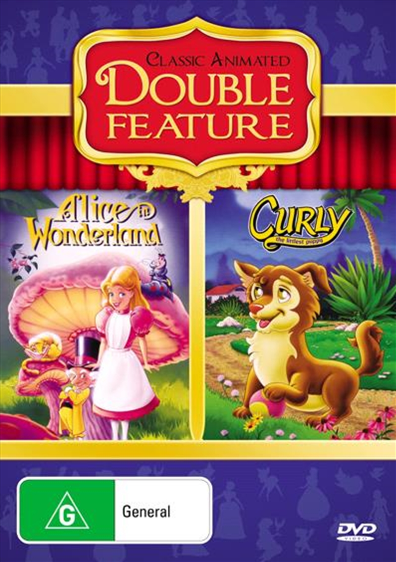 Alice In Wonderland / Curly The Littlest Puppy/Product Detail/Animated