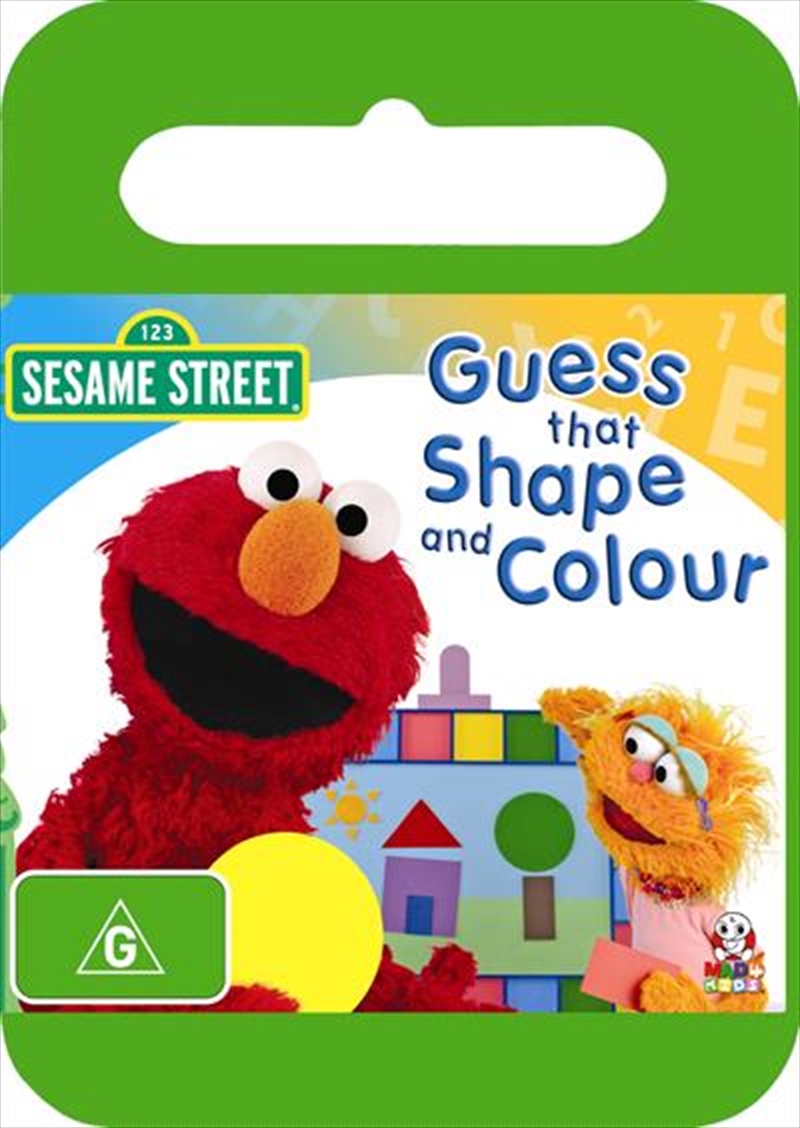 Buy Sesame Street Guess That Shape and Colour DVD Online Sanity