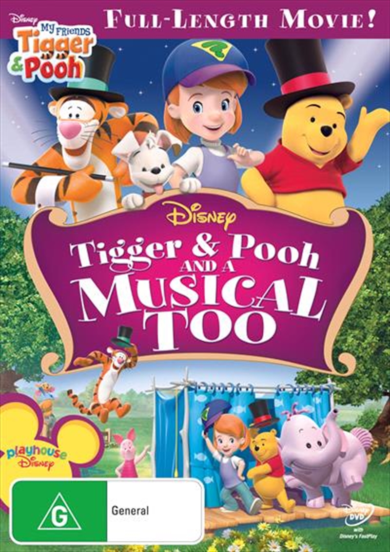 My Friends Tigger and Pooh - Tigger, Pooh And A Musical Too/Product Detail/Animated