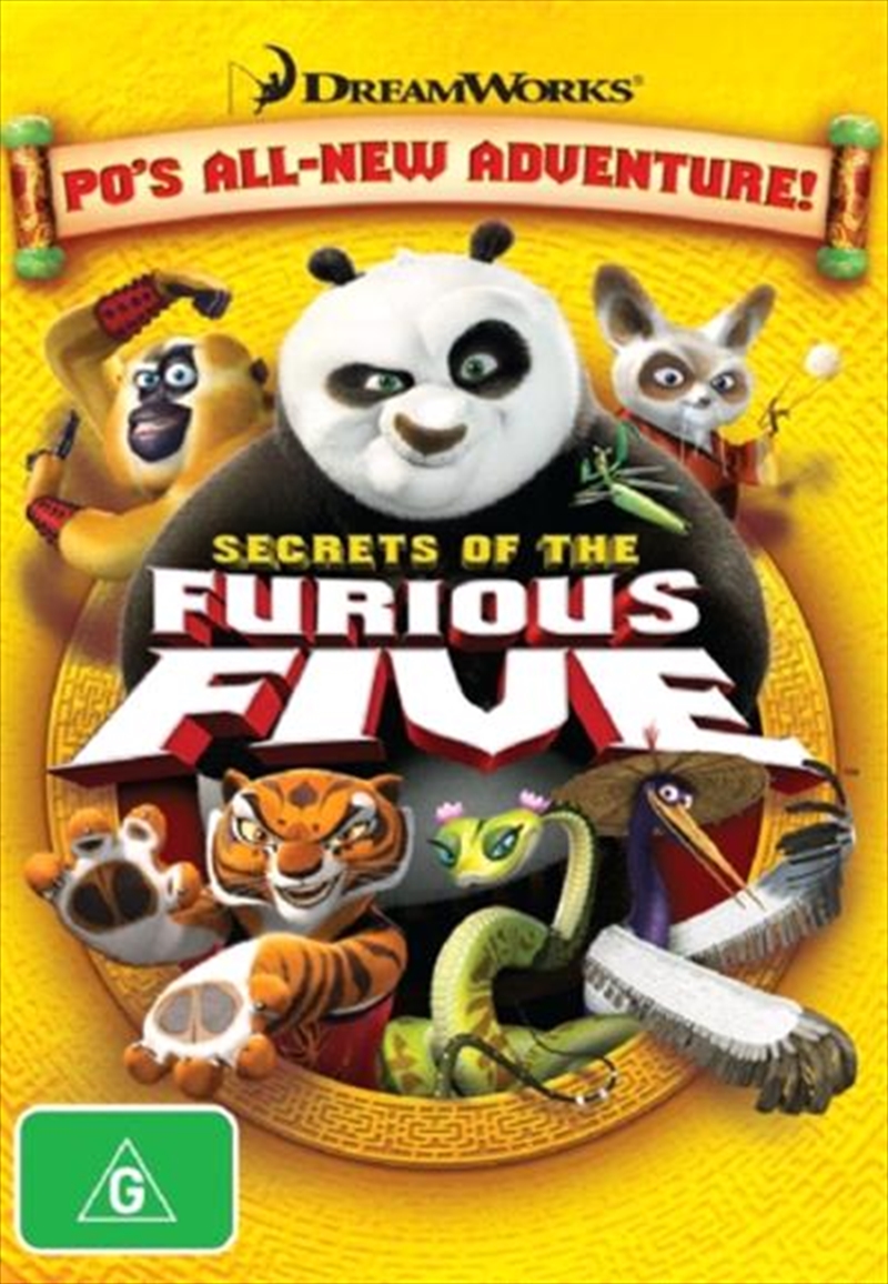 Secrets Of The Furious Five/Product Detail/Animated