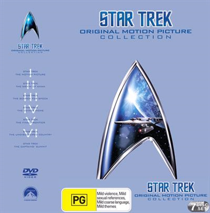 Star Trek Movies I - VI Boxset/Product Detail/Sci-Fi