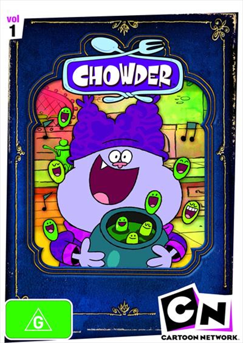 Chowder Vol 01 Animated, DVD Sanity
