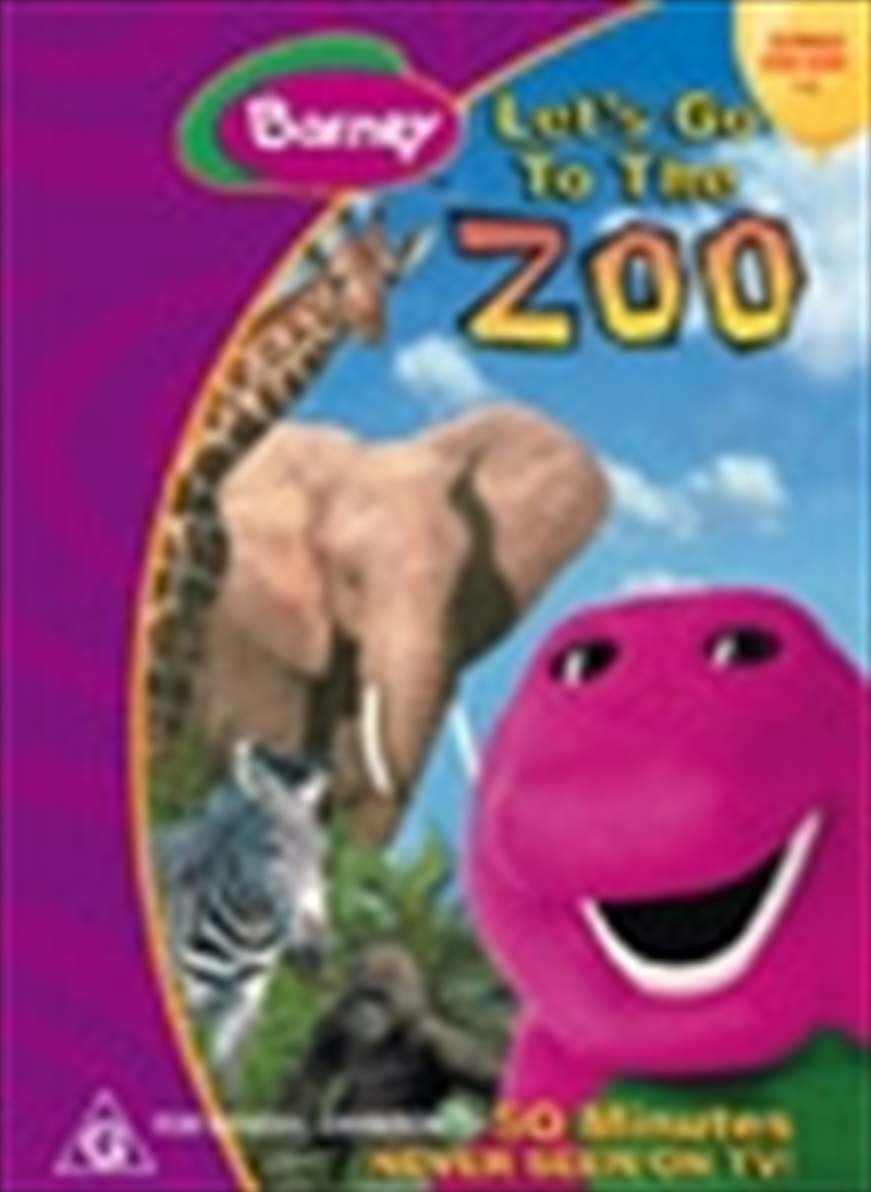 Barney Lets Go To The Zoo/Product Detail/Childrens