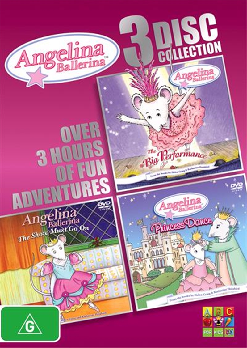 Angelina Ballerina - 3 Disc Collection/Product Detail/ABC