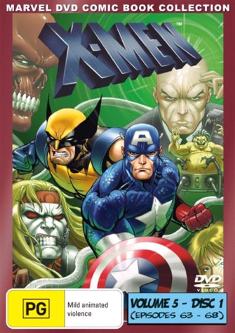 X-Men - Vol 05 - Disc 01/Product Detail/Animated